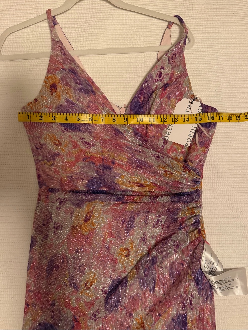 DRESS THE POPULATION Jordan Dress, Size M ~ Current Style - Picture 13 of 16